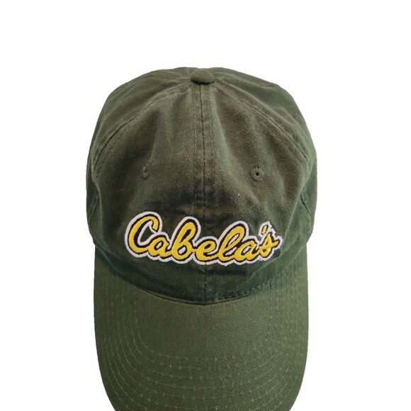 Cabela's Hat Adult Green Hat Adjustable Hat Cap One Size Cap - Picture 3 of 11